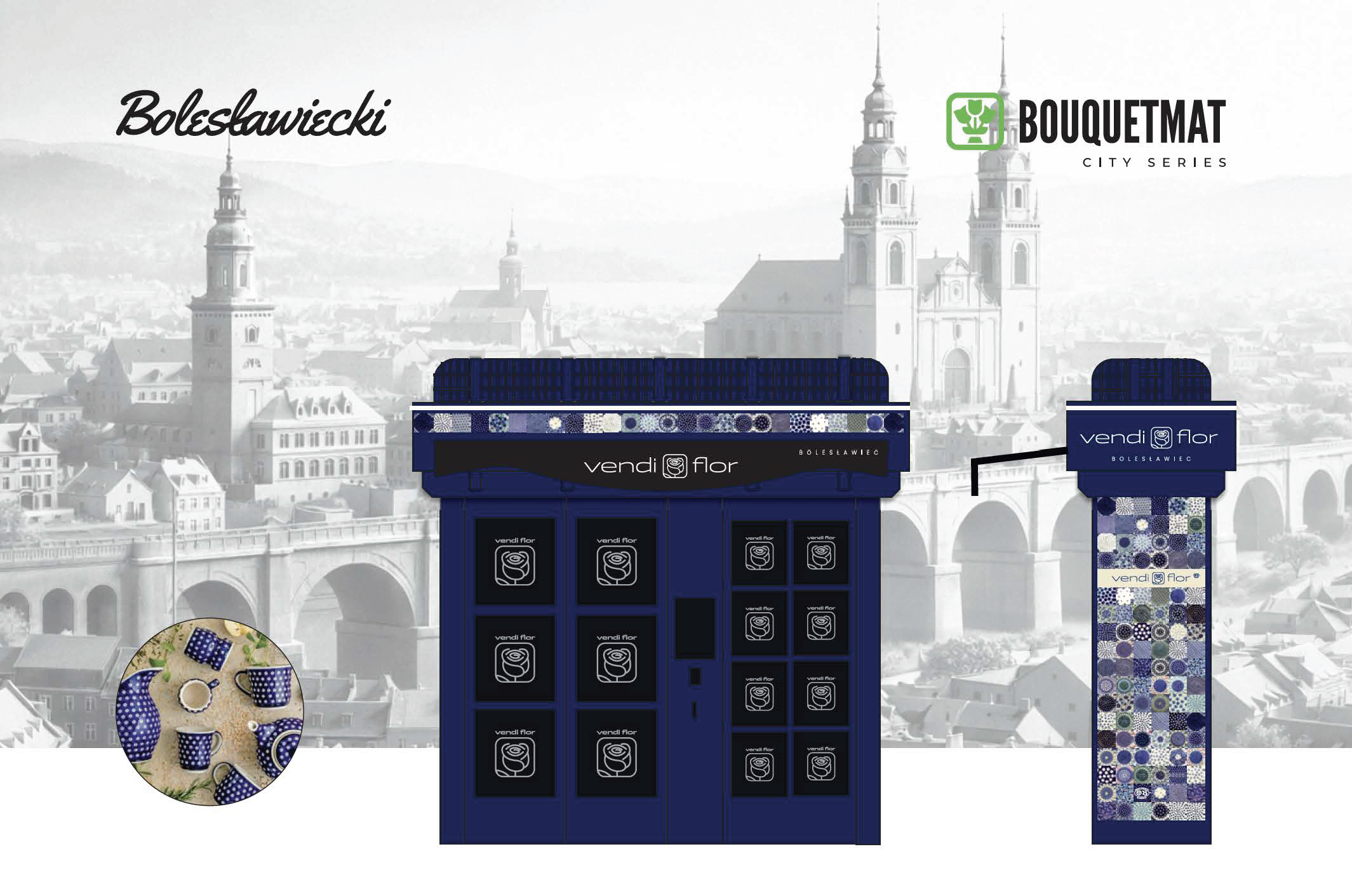 City-Series Boleslawiec Blumenautomaten