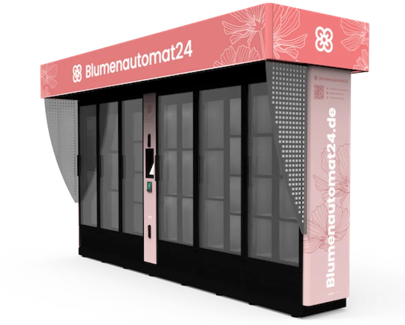 Blumenverkaufsautomat - Blumenautomat24