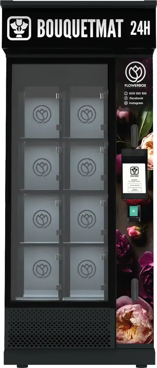 Automat für Blumenverkauf