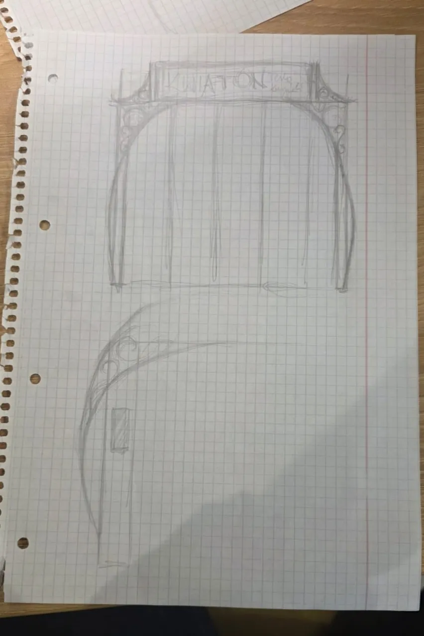 Detailskizze und Designkonzept